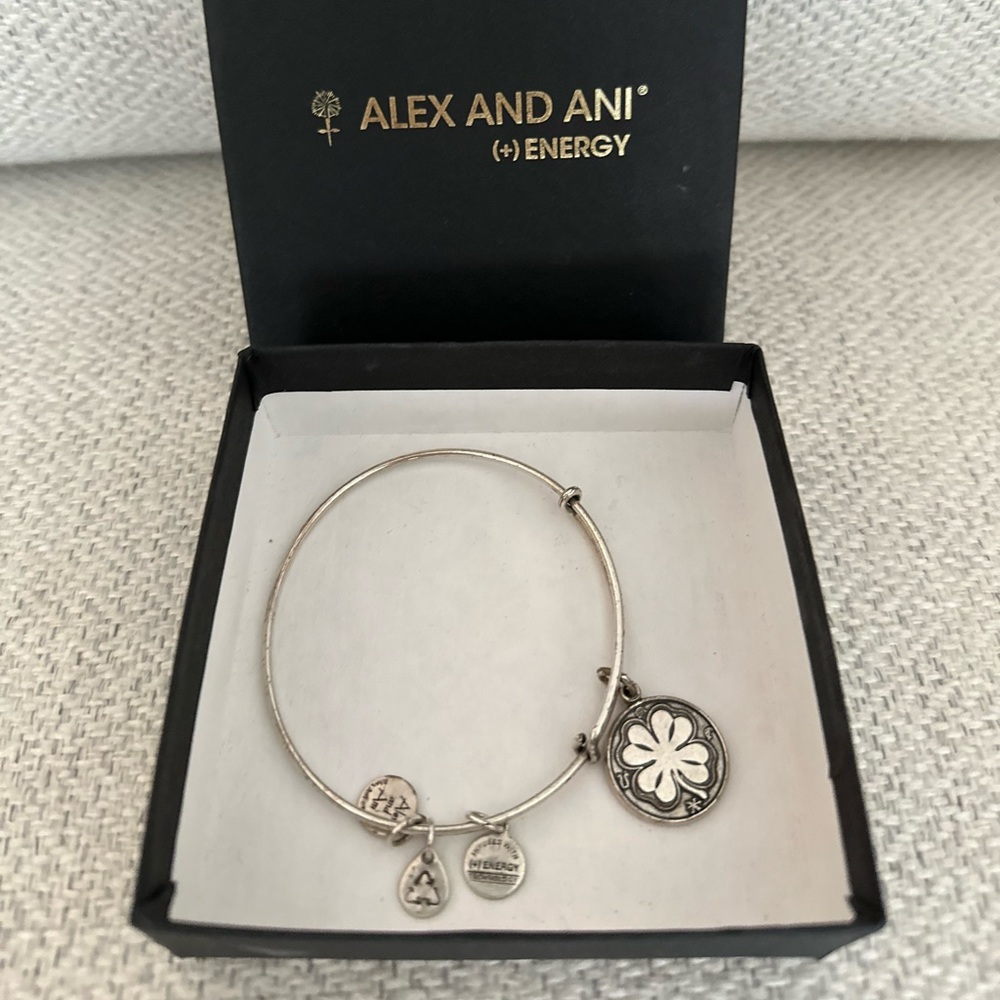 Alex & Ani 4 Leaf Clover Bracelet